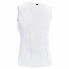 Women M Women Base Layer Sleeveless Shirt - White