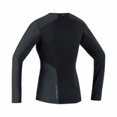 Women M WINDSTOPPER® Base Layer Long Sleeve Shirt - Black
