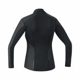 Women M WINDSTOPPER® Base Layer Thermo Turtleneck - Black