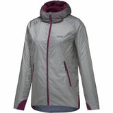 Women R5 WINDSTOPPER® Insulated Jacket - Lab Gray/Process Purple