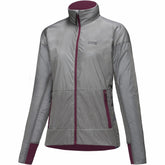 Women Drive WINDSTOPPER® Jacket - Lab Gray/Process Purple