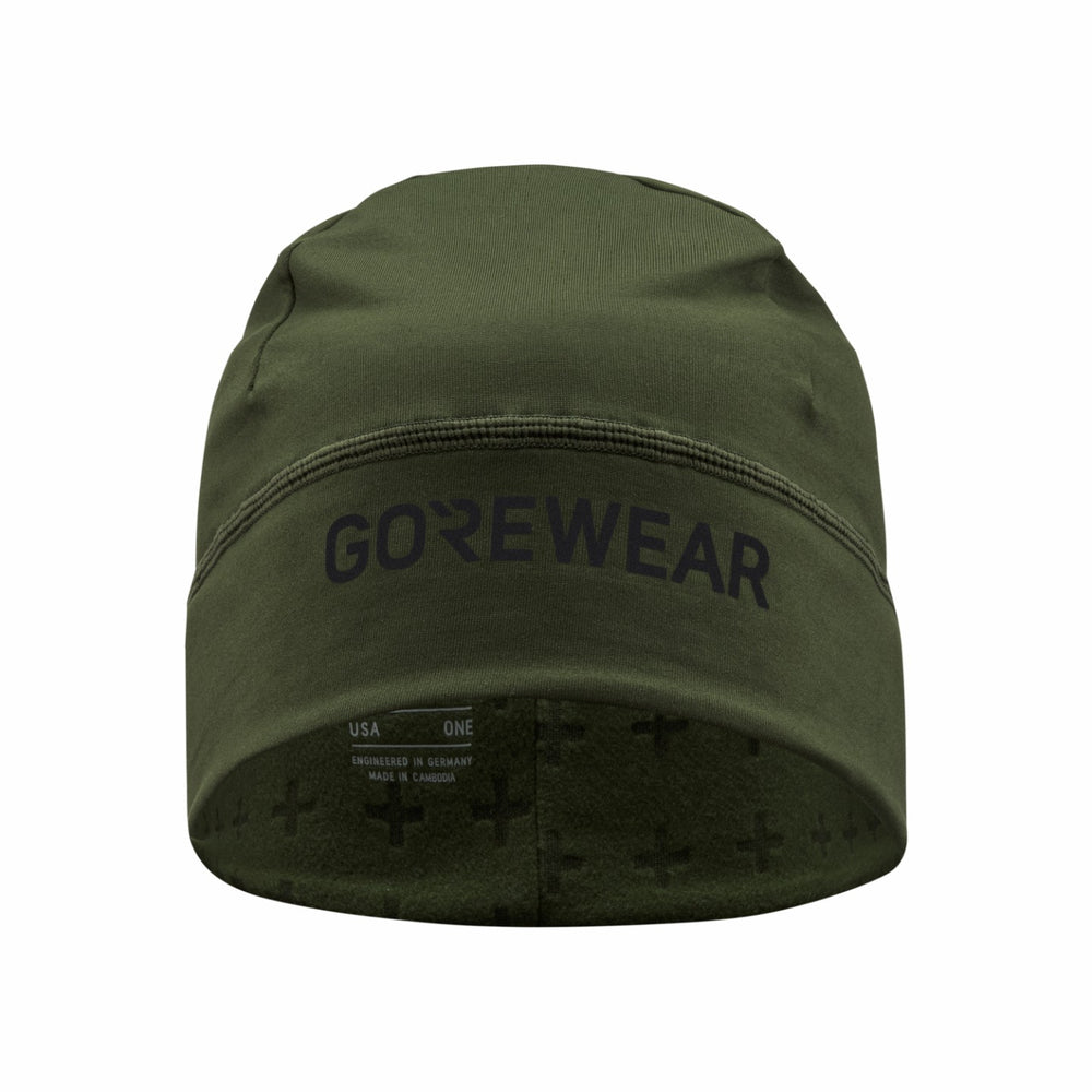 Men/Women Essence Thermo Beanie - Utility Green