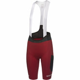 Women SPINSHIFT Cargo Bib Shorts+ - Utility Red