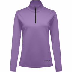 Women Everyday Mid 1/4 Zip - Scrub Purple