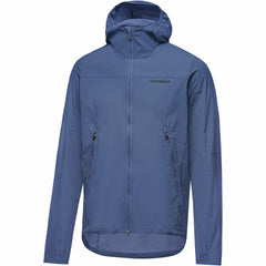 Men FERNFLOW Hooded Windbreaker - Cargo Blue