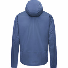 Men FERNFLOW Hooded Windbreaker - Cargo Blue