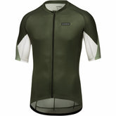 Men Spirit Triangles Jersey - Utility Green/White