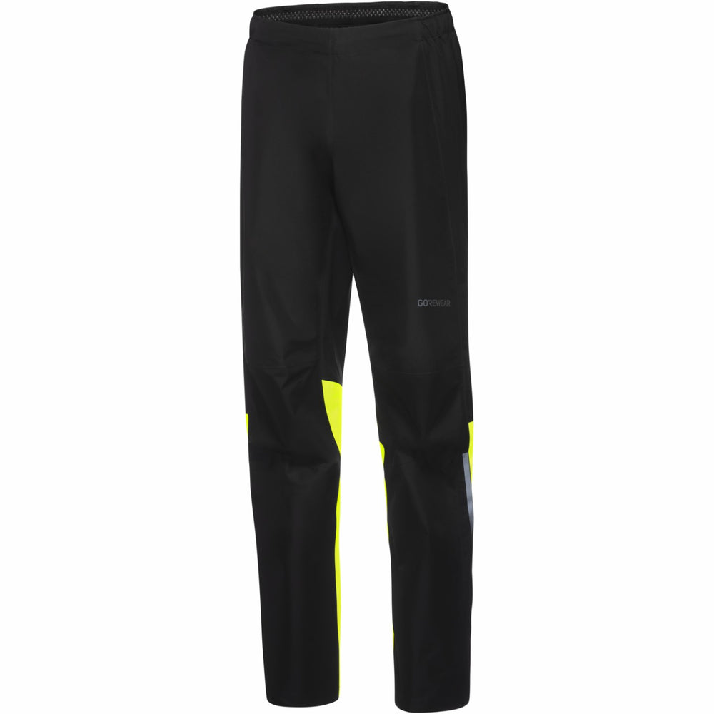 Men GLIDEWHEEL GORE-TEX Pants - Black/Neon Yellow