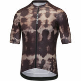 Men SPINSHIFT Shibori Jersey - Utility Brown/Tech Beige