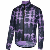 Men SPINSHIFT Shibori Windbreaker - Orbit Blue/Scrub Purple