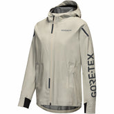Women CONCURVE LE4 GORE-TEX Jacket Sleeve Logo - Tech Beige