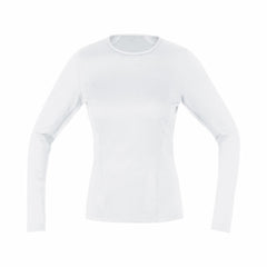 Women M Women Base Layer Long Sleeve Shirt - White