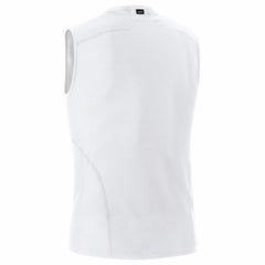 Men M Base Layer Sleeveless Shirt - White