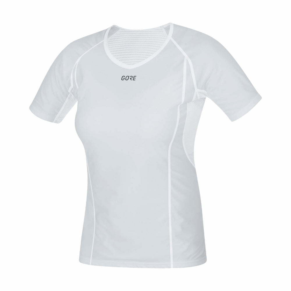 Women M Women WINDSTOPPER® Base Layer Shirt - Light Grey/White