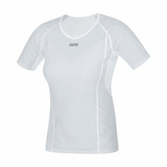 Women M Women WINDSTOPPER® Base Layer Shirt - Light Grey/White