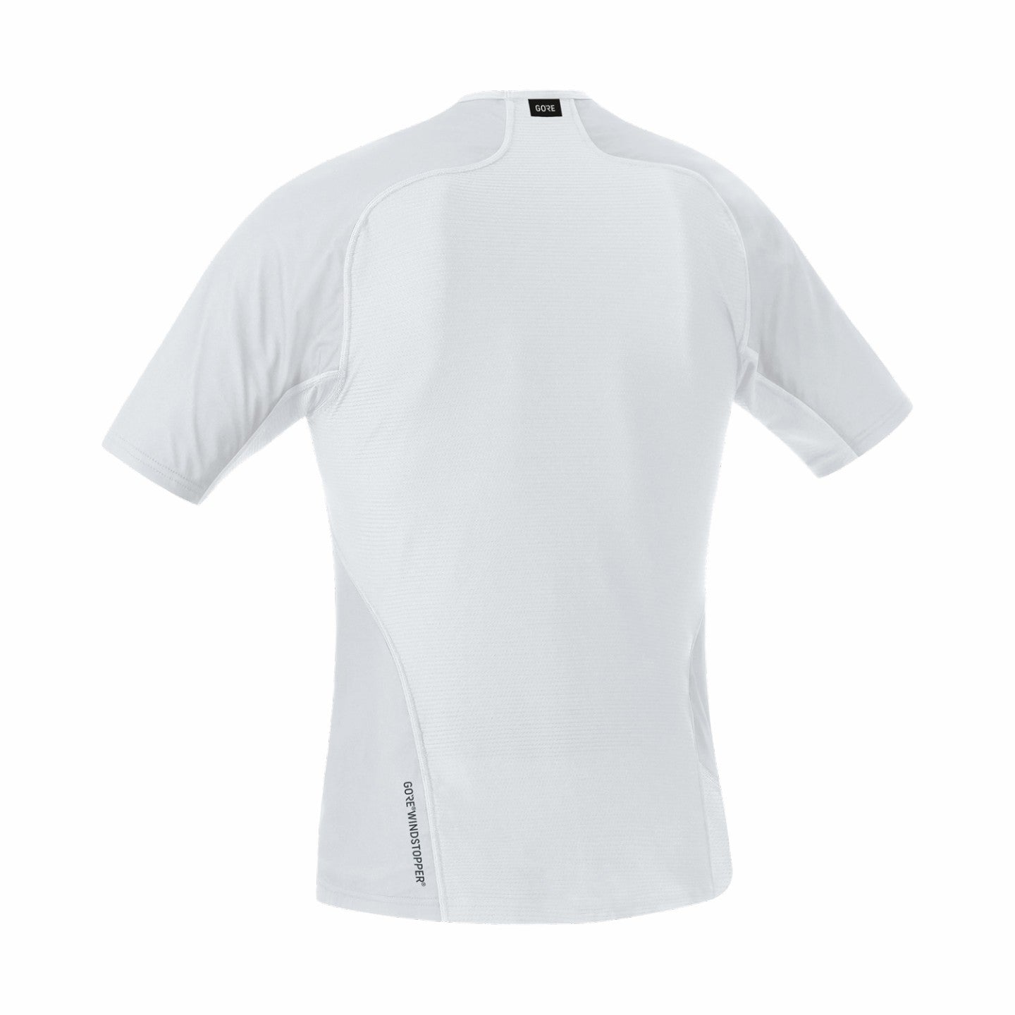 Men M WINDSTOPPER® Base Layer Shirt - Light Grey/White