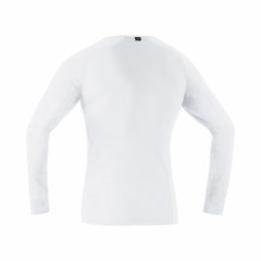 Men M Base Layer Long Sleeve Shirt - White