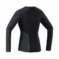 Women M WINDSTOPPER® Base Layer Long Sleeve Shirt - Black