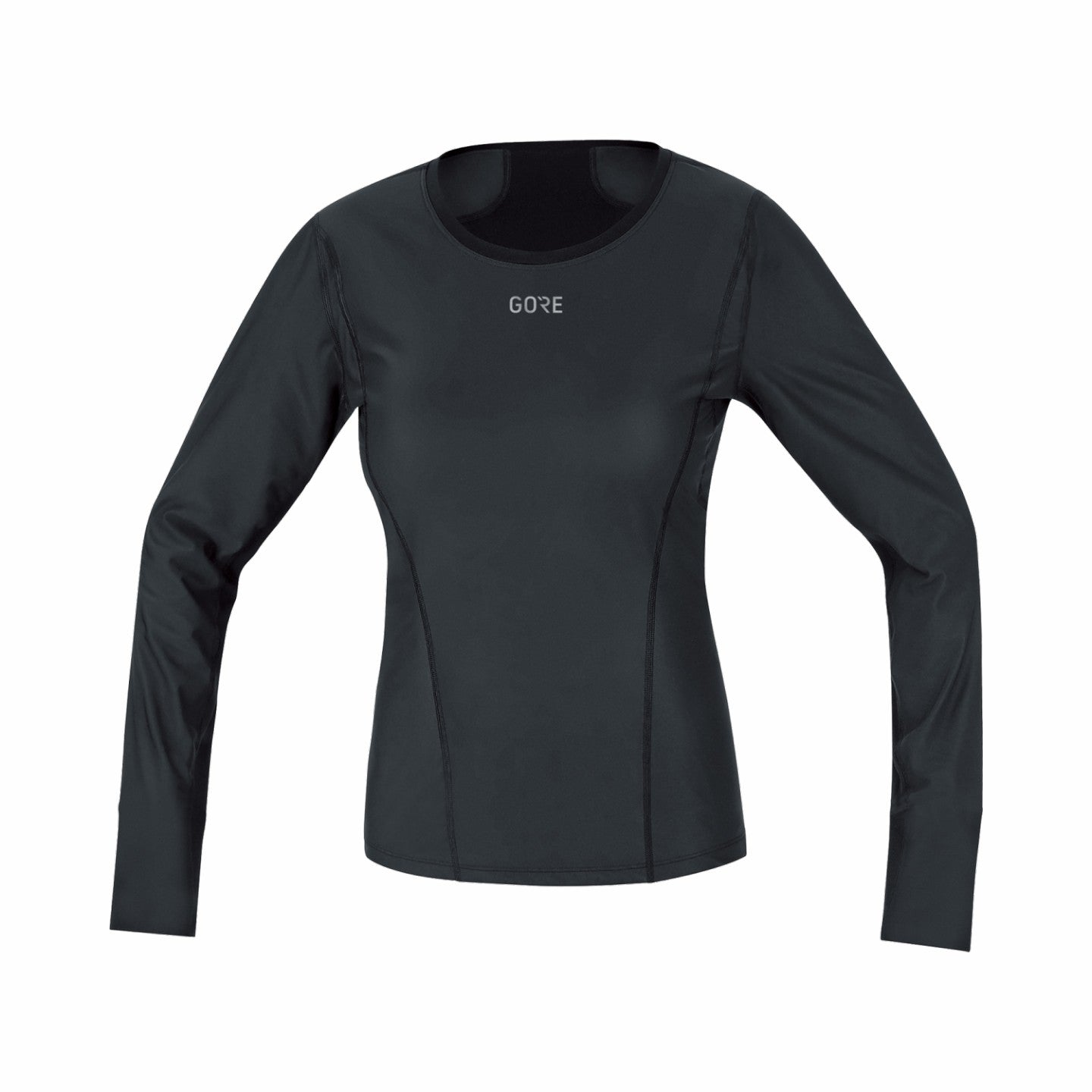 Women M WINDSTOPPER® Base Layer Long Sleeve Shirt - Black