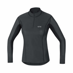 Women M WINDSTOPPER® Base Layer Thermo Turtleneck - Black