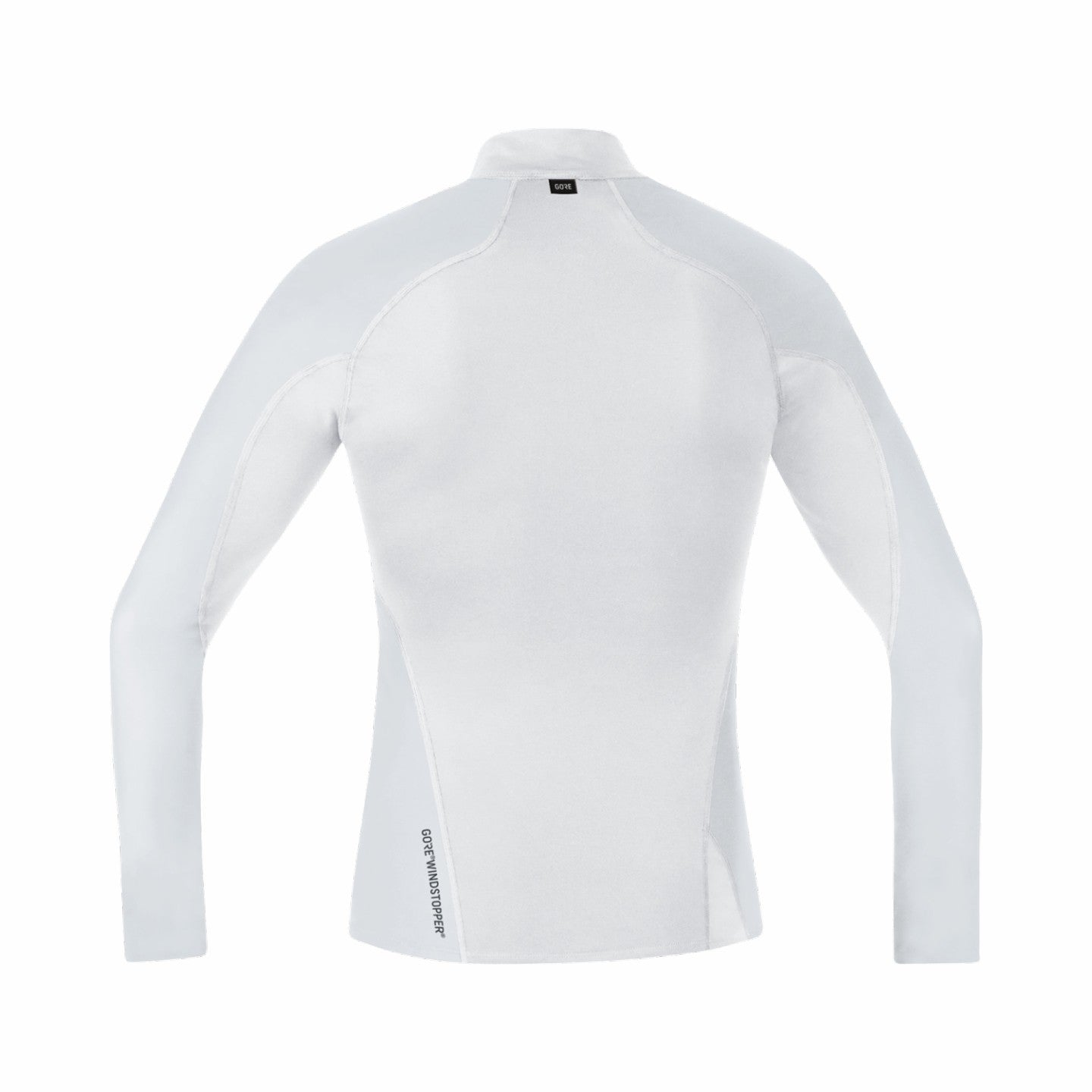 Men M WINDSTOPPER® Base Layer Thermo Turtleneck - Light Grey/White