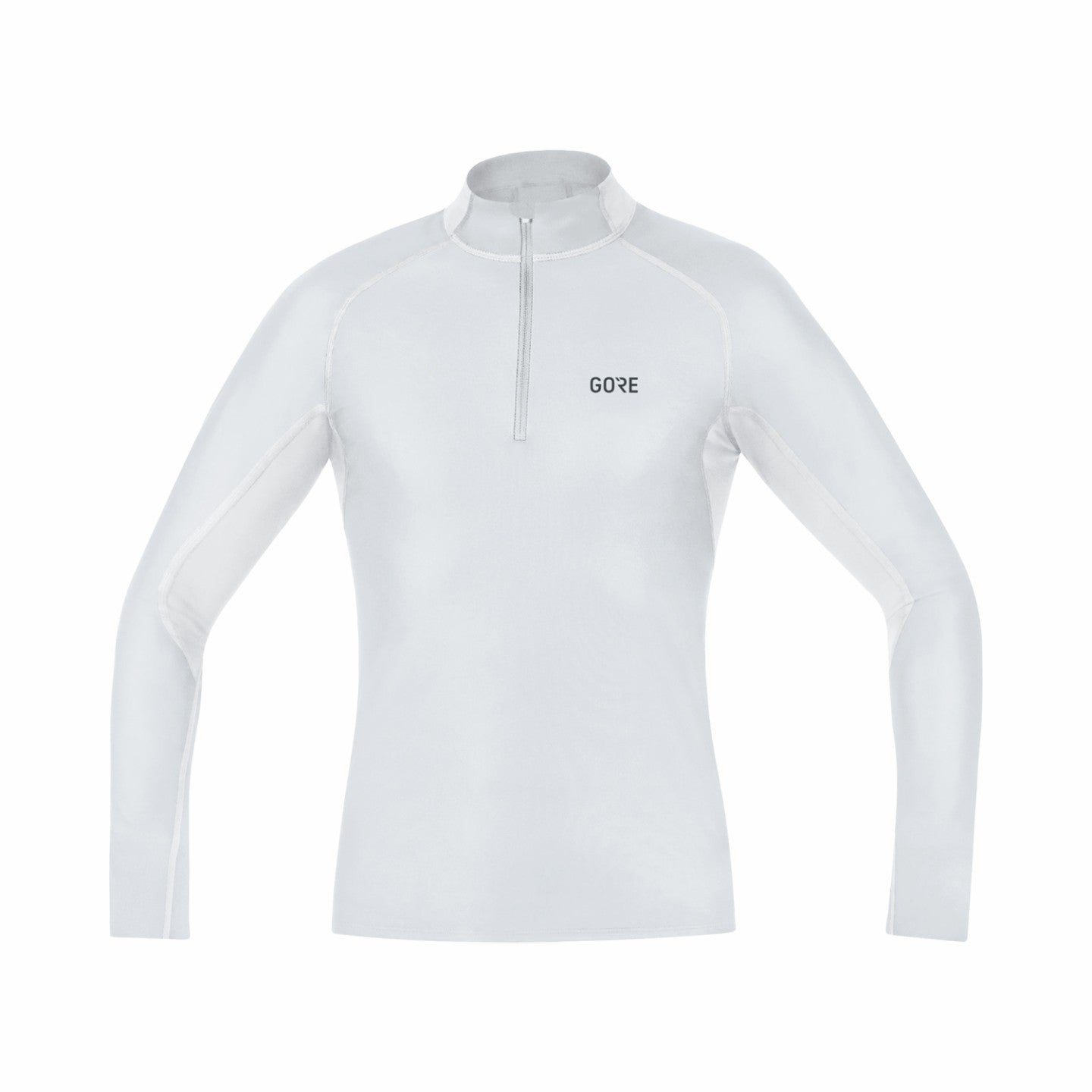 Men M WINDSTOPPER® Base Layer Thermo Turtleneck - Light Grey/White