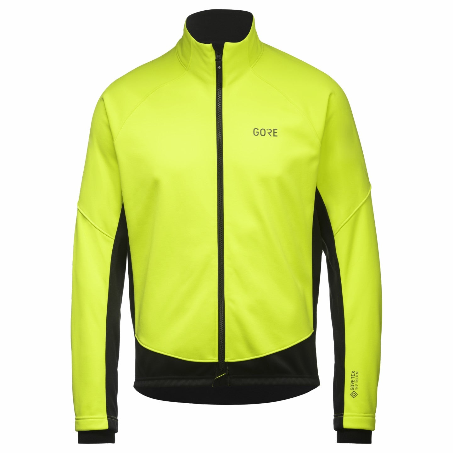 Men C3 WINDSTOPPER® Thermo Jacket - Neon Yellow/Black