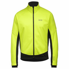 Men C3 WINDSTOPPER® Thermo Jacket - Neon Yellow/Black