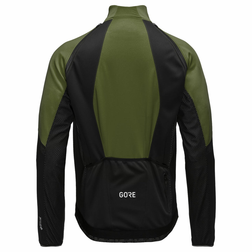 Men Phantom WINDSTOPPER® Jacket - Utility Green/Black