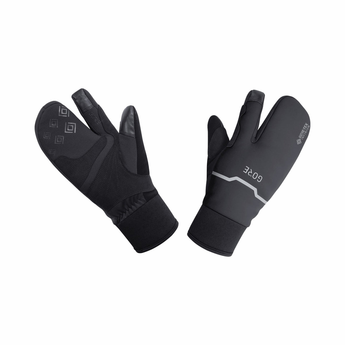 Men/Women GORE-TEX INFINIUM™ Thermo Split Gloves - Black