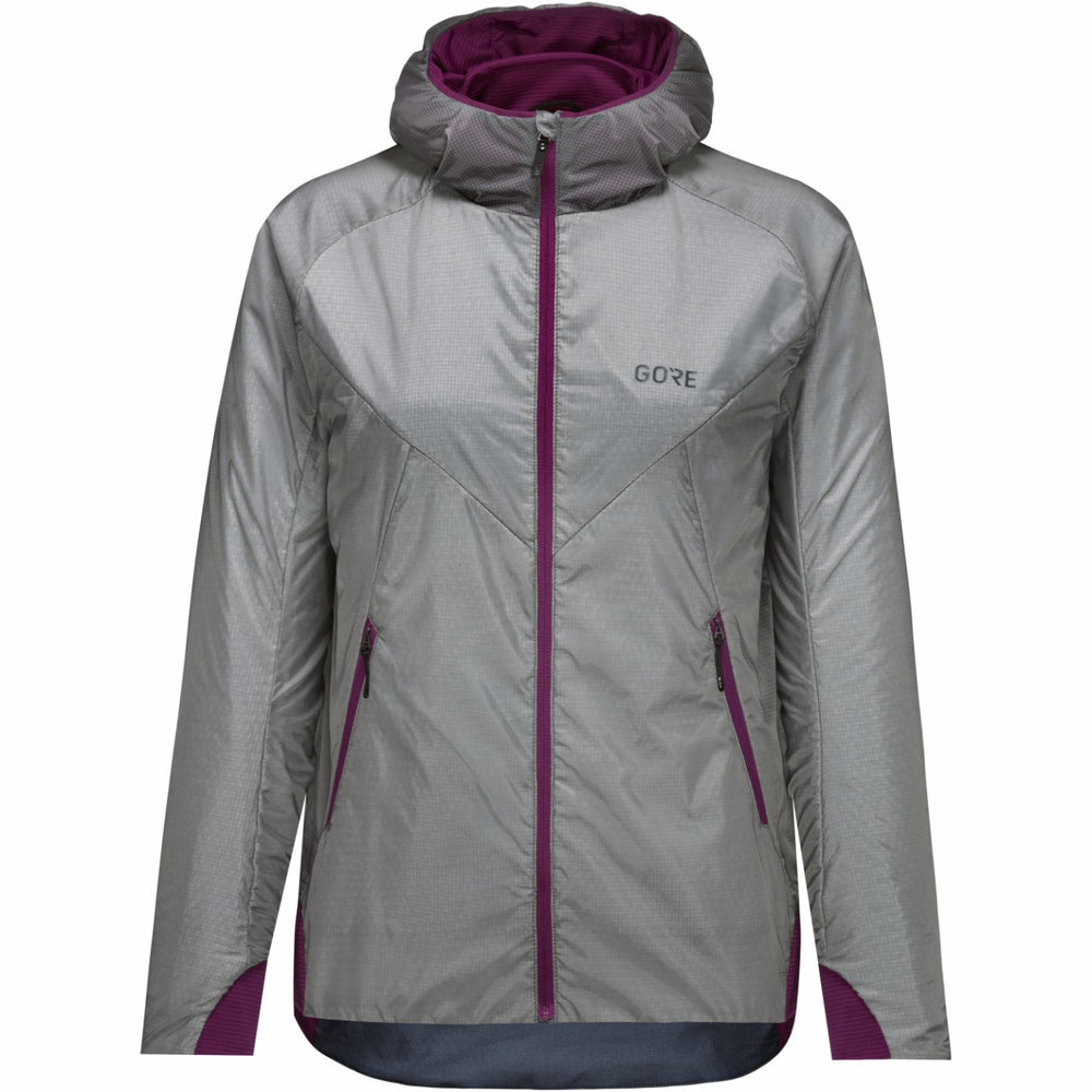 Women R5 WINDSTOPPER® Insulated Jacket - Lab Gray/Process Purple