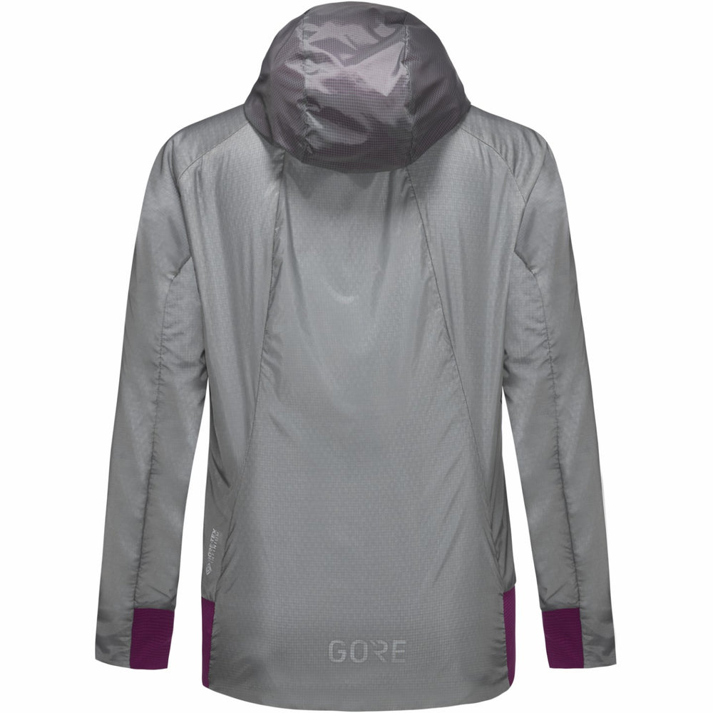Women R5 WINDSTOPPER® Insulated Jacket - Lab Gray/Process Purple