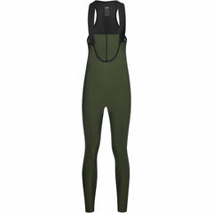 Women Progress Thermo Bib Tights+ - Utility Green