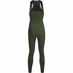 Women Progress Thermo Bib Tights+ - Utility Green
