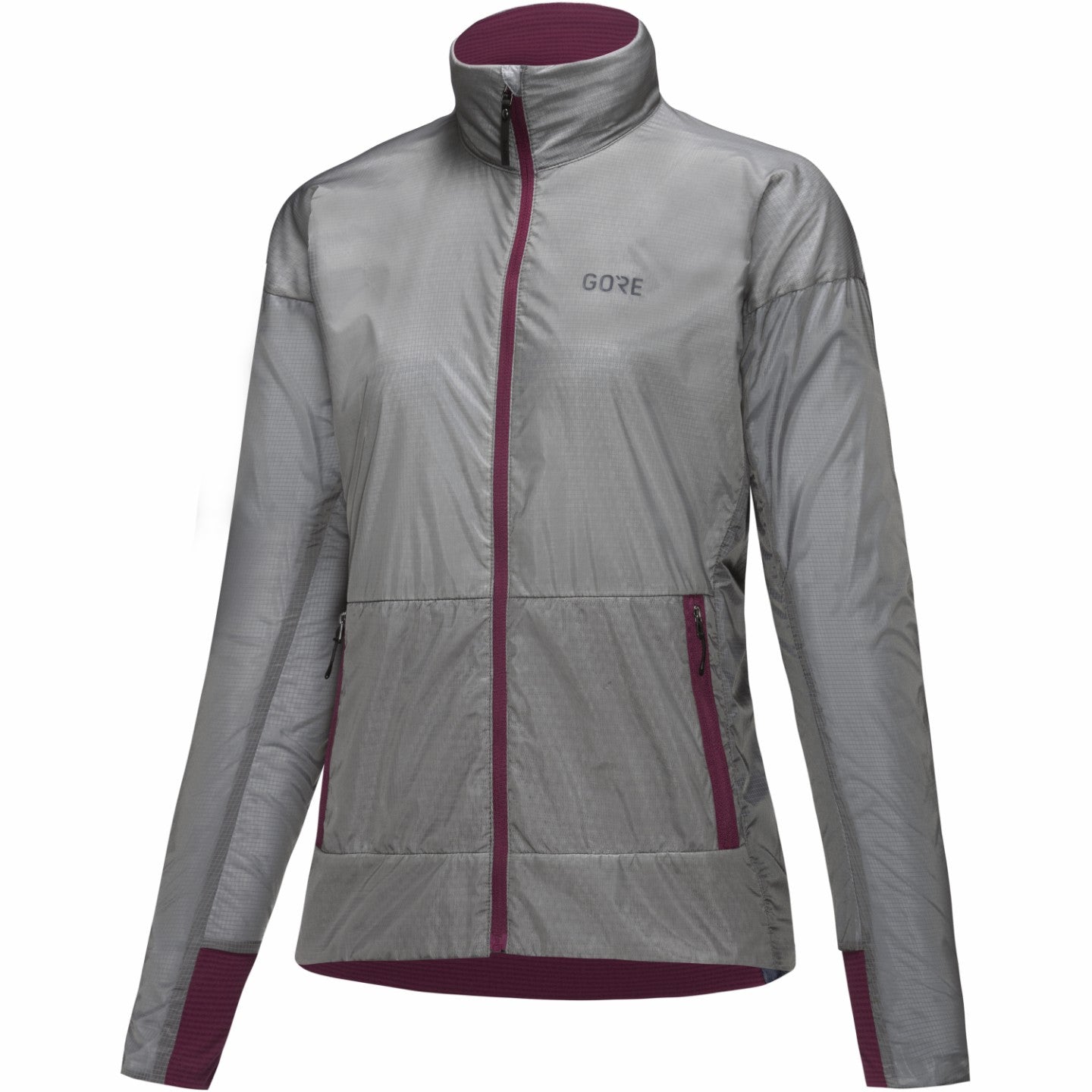 Women Drive WINDSTOPPER® Jacket - Lab Gray/Process Purple
