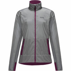 Women Drive WINDSTOPPER® Jacket - Lab Gray/Process Purple