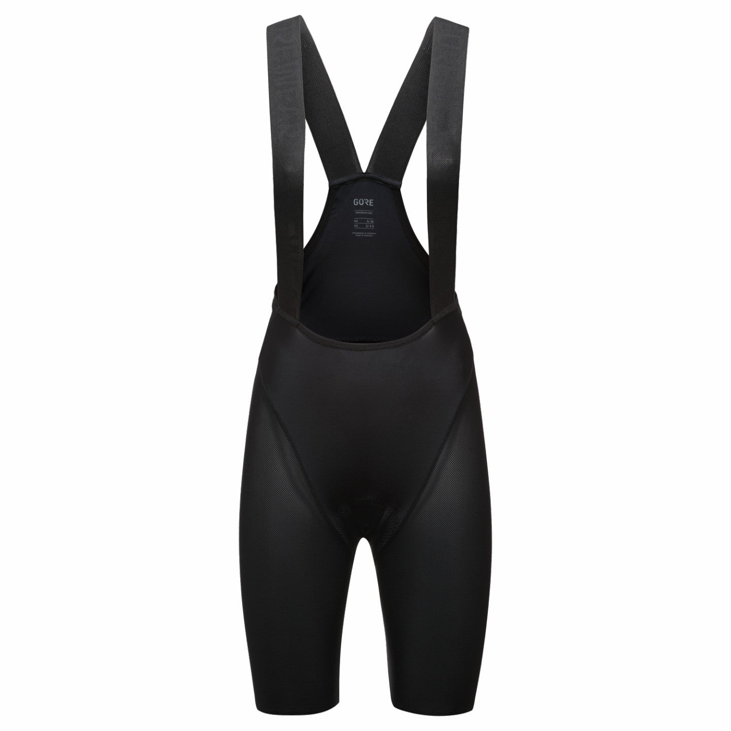 Women FERNFLOW Liner Bib Shorts+ - Black