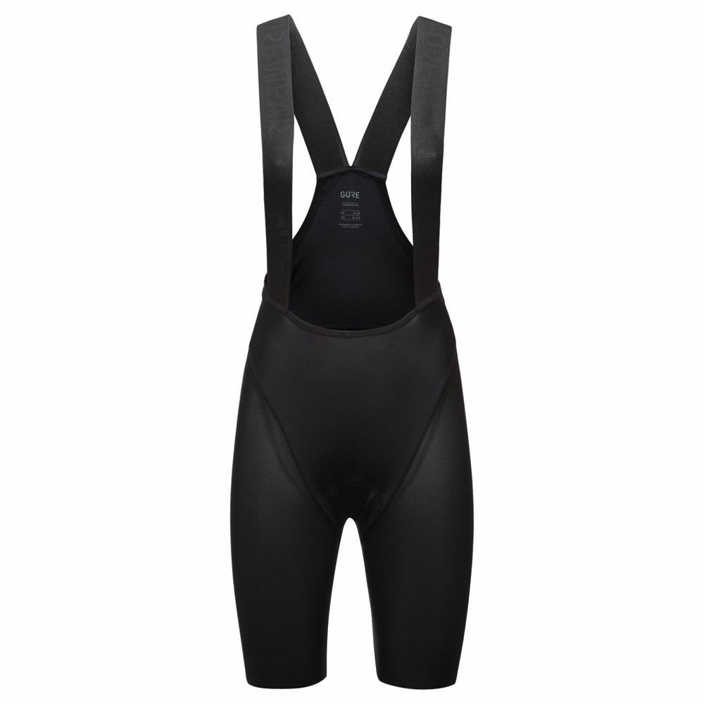 Women FERNFLOW Liner Bib Shorts+ - Black