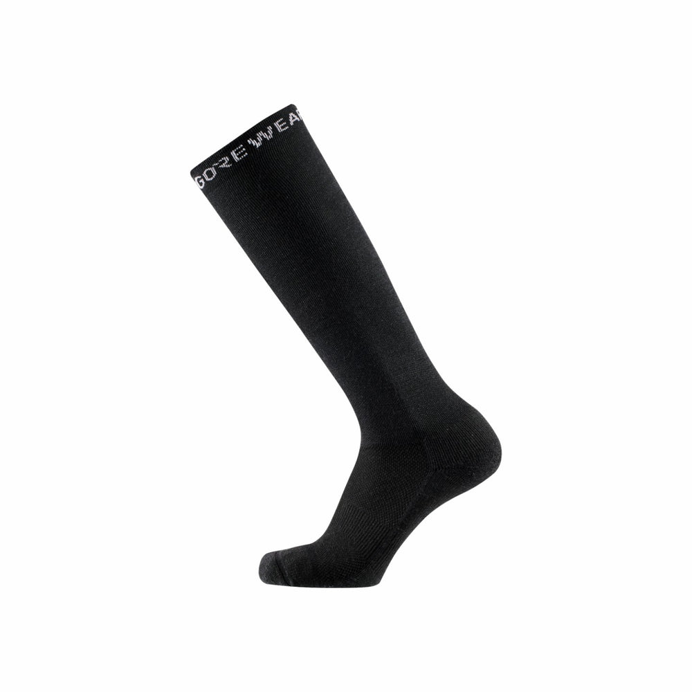 Men/Women Essential Thermo Long Socks - Black