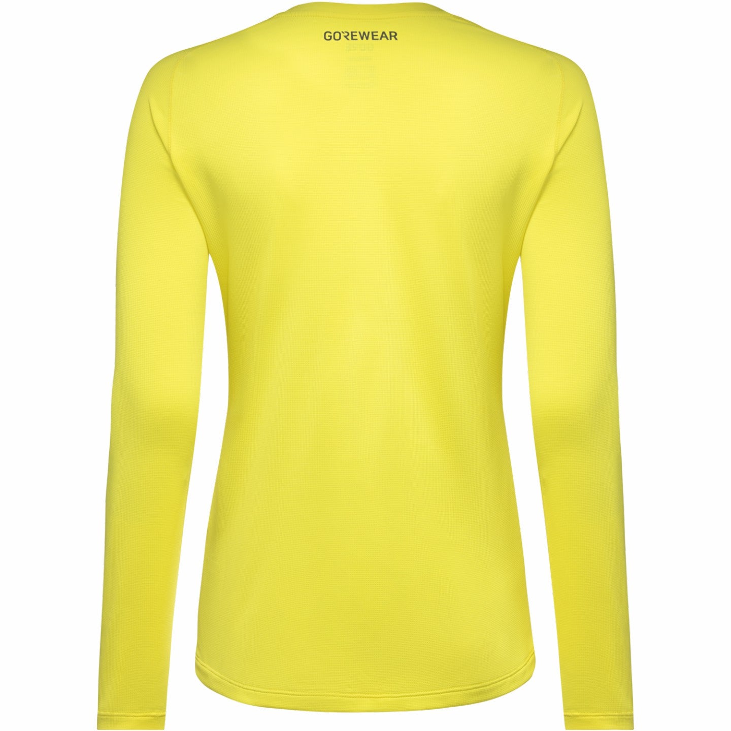 Women Everyday Long Sleeve Shirt - Washed Neon Yellow