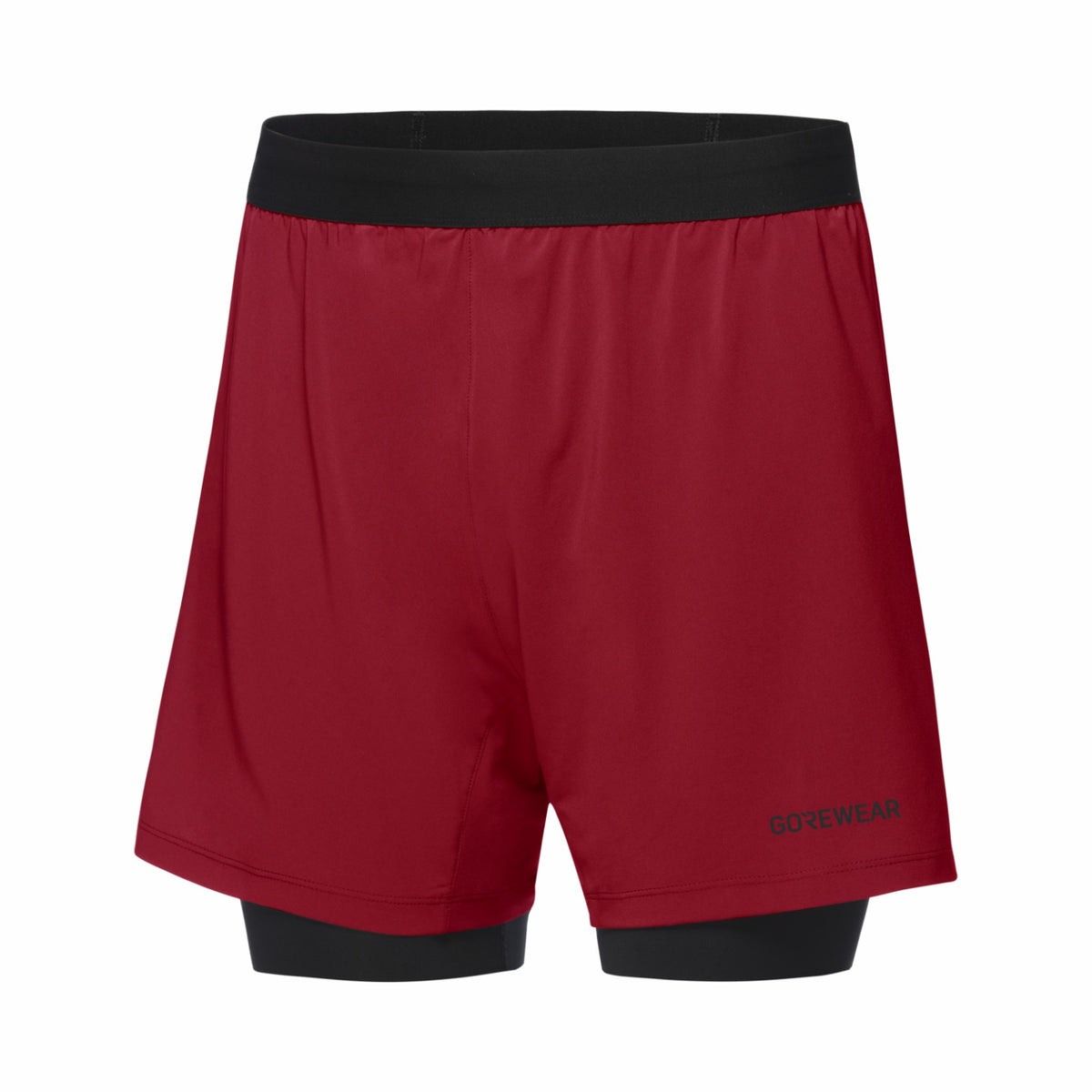 Men CONCURVE 5” 2in1 Shorts - Utility Red/Black