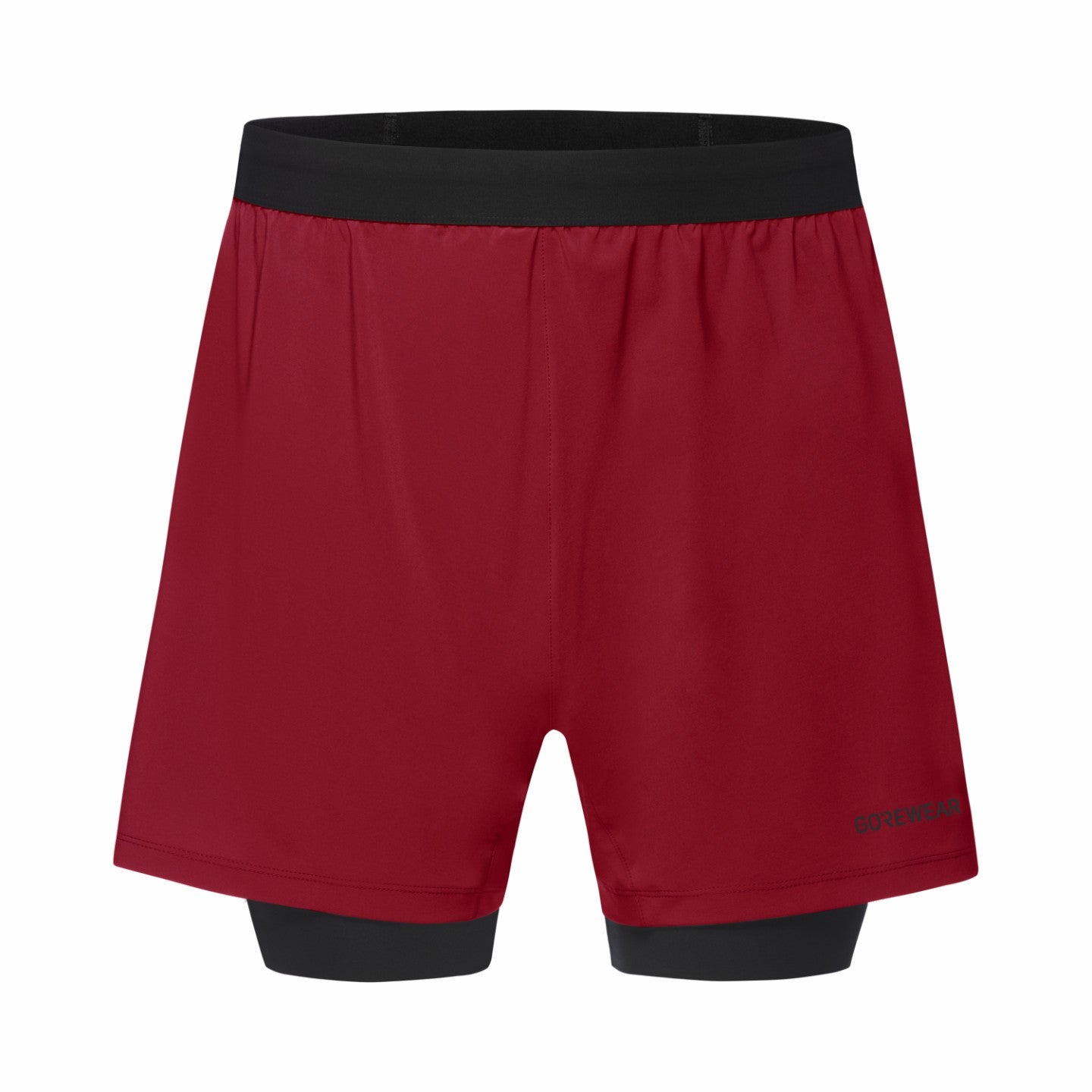 Men CONCURVE 5” 2in1 Shorts - Utility Red/Black