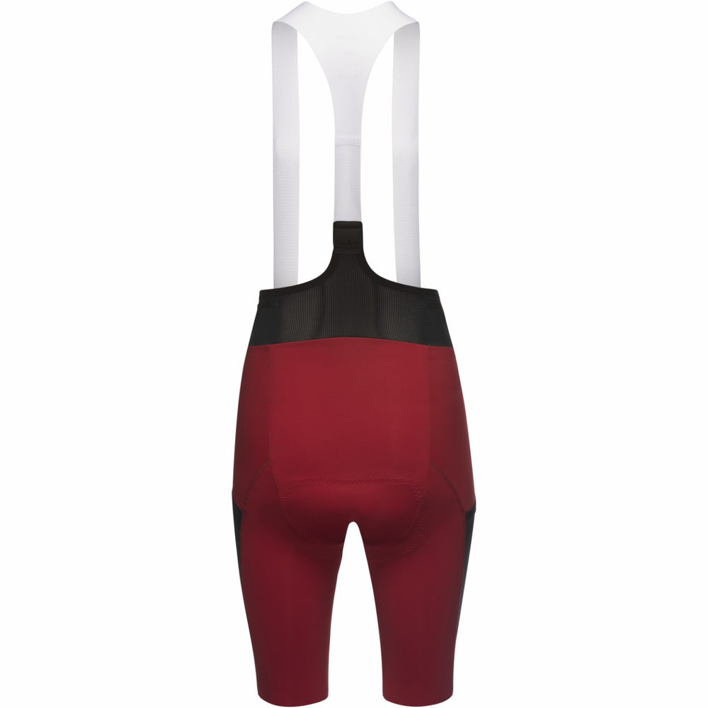Women SPINSHIFT Cargo Bib Shorts+ - Utility Red