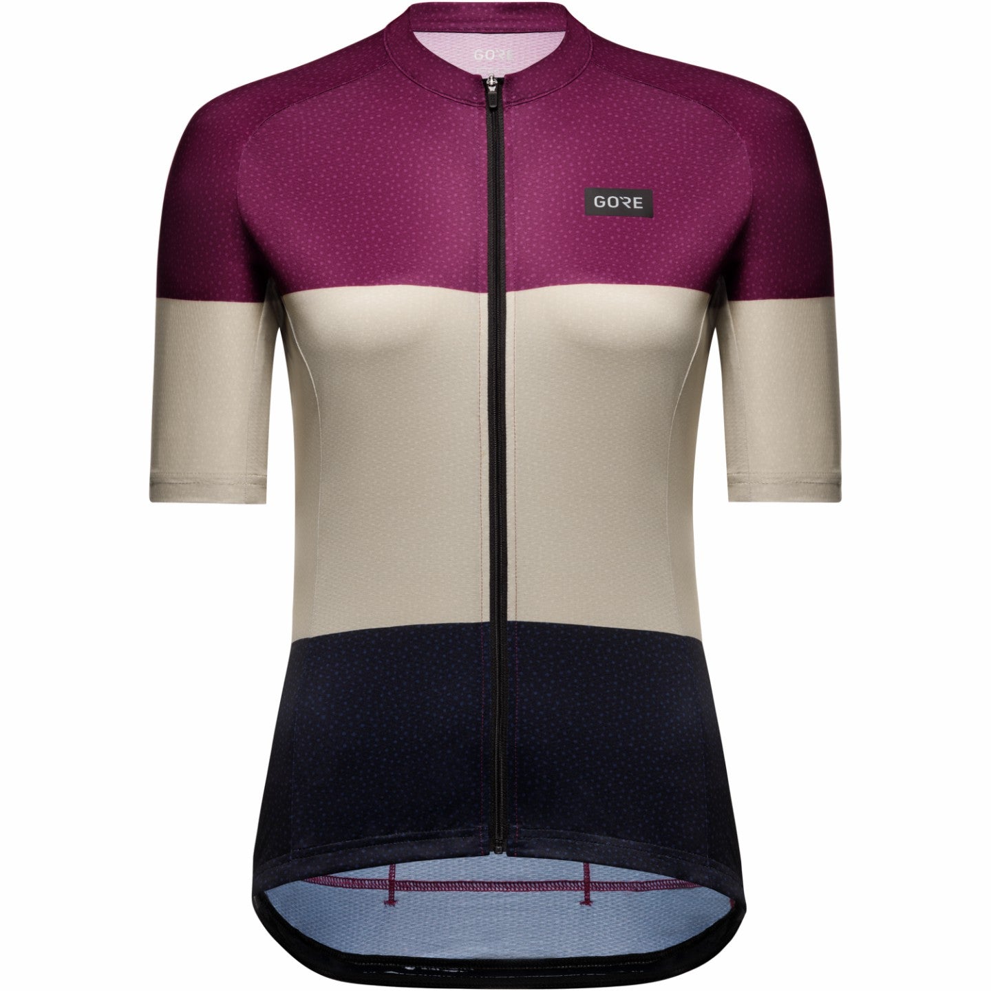 Women Spirit Stripes Jersey - Process Purple/Tech Beige