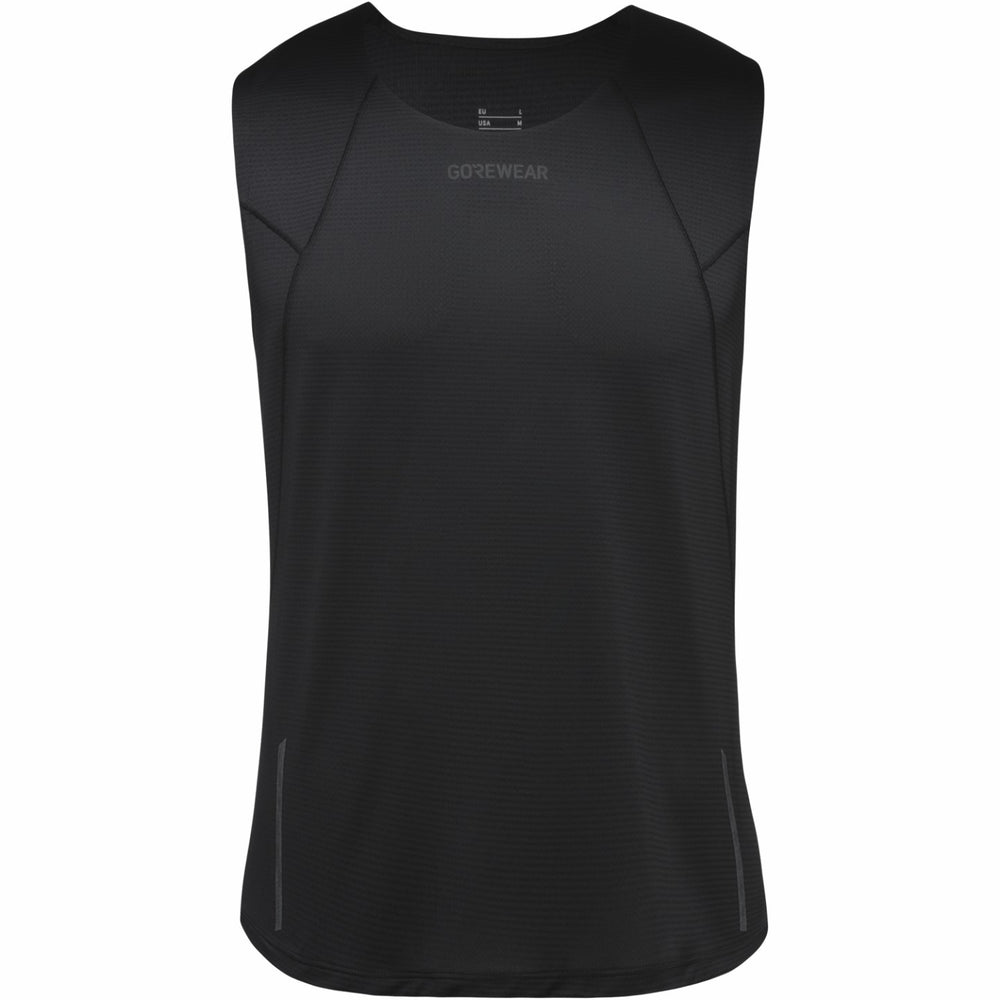 Men Contest 2.0 Singlet - Black