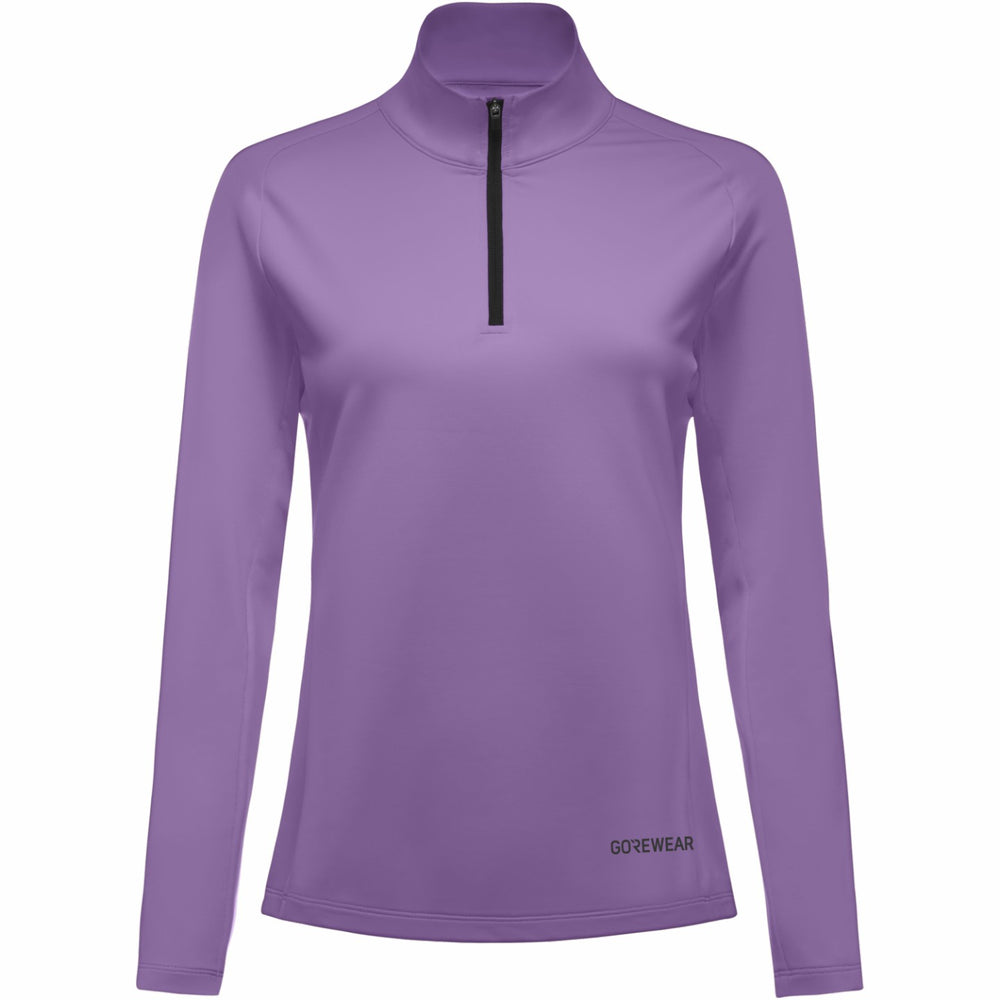 Women Everyday Mid 1/4 Zip - Scrub Purple
