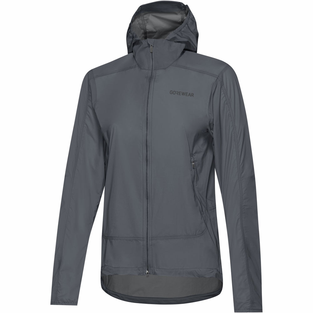 Women FERNFLOW Hooded Windbreaker - Lab Graphite