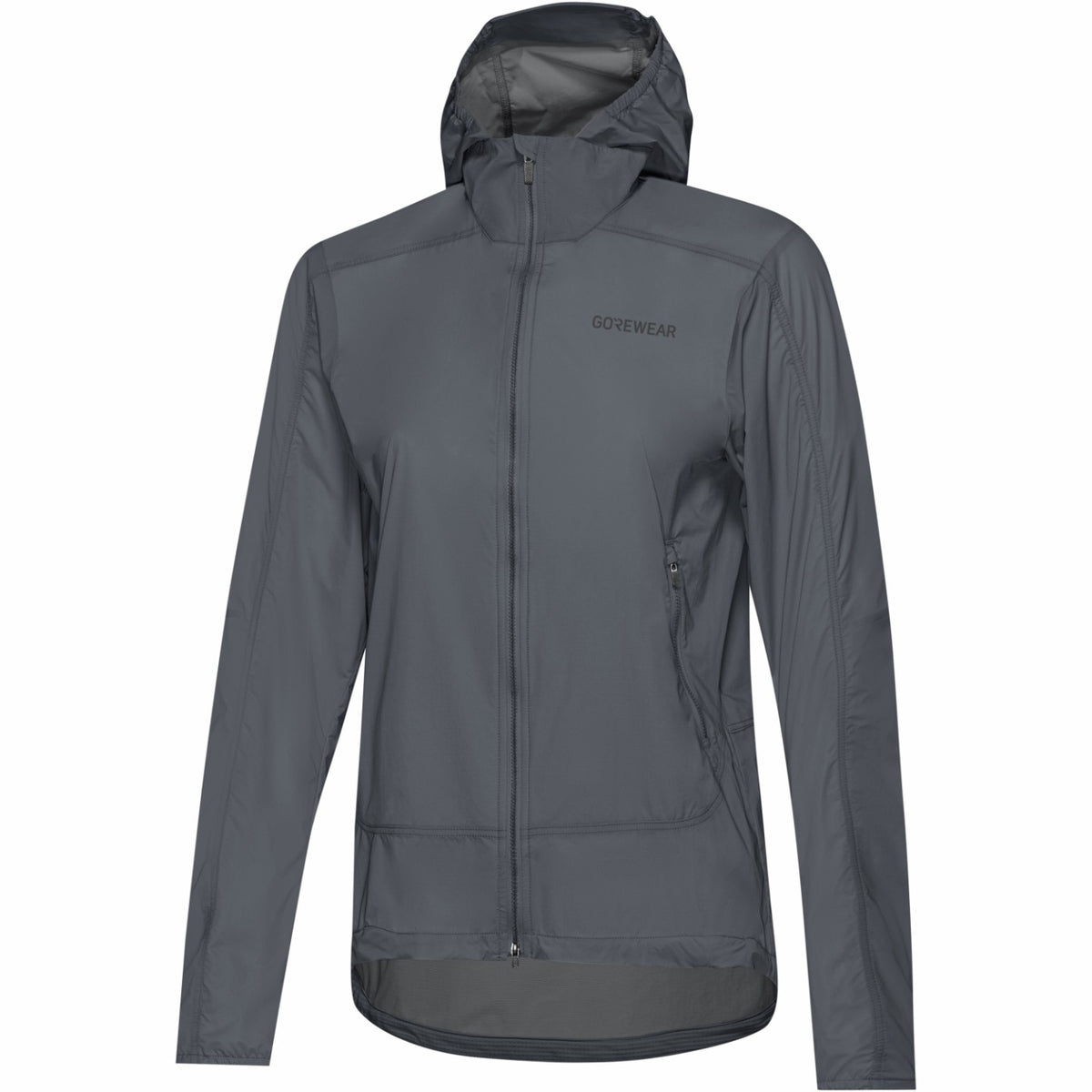 Women FERNFLOW Hooded Windbreaker - Lab Graphite