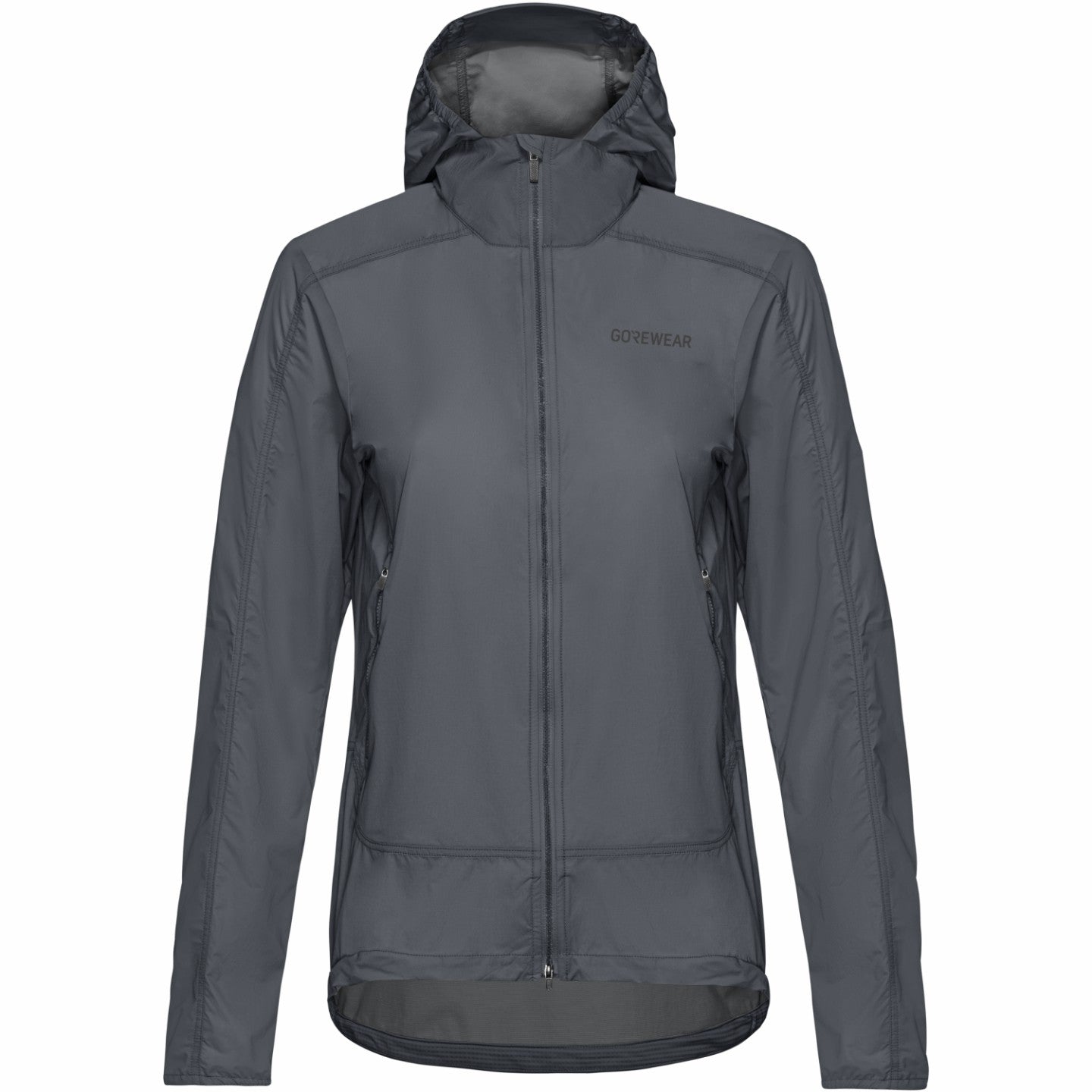 Women FERNFLOW Hooded Windbreaker - Lab Graphite