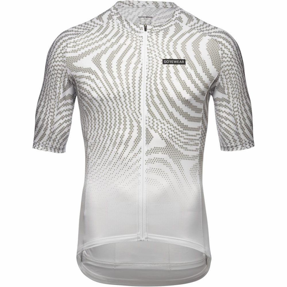 Men Spirit Moire Jersey - White/Lab Gray
